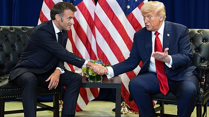 Macron accoglie con favore le parole di Trump sull'Ucraina e invita all'unità