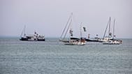 La Flottilla al largo della Tunisia