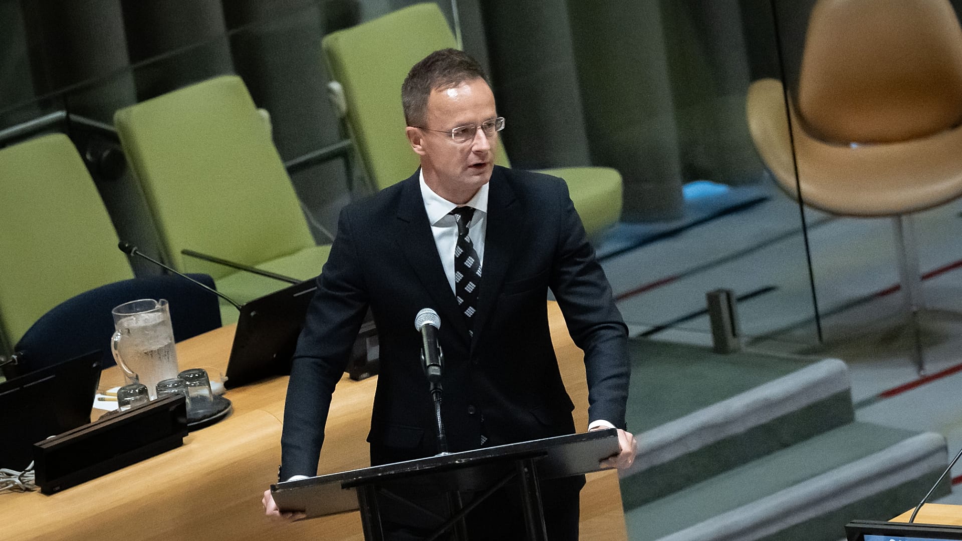Szijjártó Péter New Yorkban az ENSZ közgyűlésén