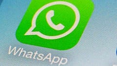 Esta foto de archivo del 19 de febrero de 2014 muestra el icono de la aplicación WhatsApp en un smartphone en Nueva York.