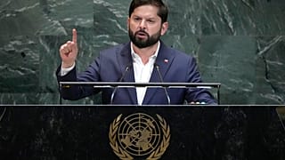 Il presidente del Cile Gabriel Boric Font interviene alla 80ª sessione dell'Assemblea Generale delle Nazioni Unite, martedì 23 settembre 2025