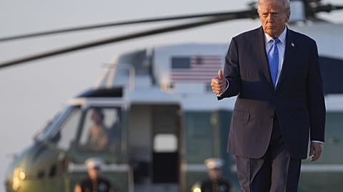 الرئيس الأمريكي دونالد ترامب