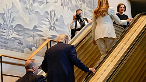 La visite de Trump à l'ONU marquée par un escalator en panne et un téléprompteur défectueux