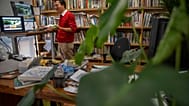 Çinli mimar Yu Kongjian Pekin'de düzenlenen bir programda konuşurken, 21 Ekim 2022