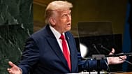 الرئيس الأمريكي دونالد ترامب يلقي كلمة أمام الدورة الثمانين للجمعية العامة للأمم المتحدة في نيويورك، 23 سبتمبر 2025.
