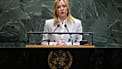 Giorgia Meloni en la Asamblea General de la ONU