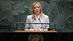Giorgia Meloni na Assembleia Geral da ONU