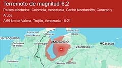 Terremoto en Venezuela llega a sentirse en Colombia