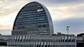 BBVA sailing building in Madrid