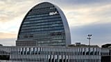 BBVA sailing building in Madrid