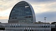 Edificio vela del BBVA en Madrid