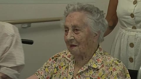 María Branyas, con 117 años de edad