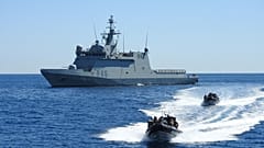 O navio espanhol Furor P46 acompanhará a Frota Global Summud