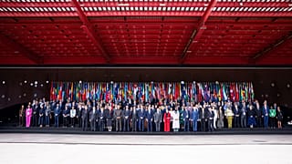Foto de inauguración de la Conferencia Mundial sobre Políticas Culturales y Desarrollo Sostenible de la UNESCO
