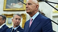 ABD Ankara Büyükelçisi Tom Barrack, Beyaz Saray'da düzenlenen Donald Trump - Recep Tayyip Erdoğan görüşmesini takip ederken, 25 Eylül 2025