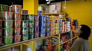 FILE. Chinese products are seen in a supermarket in downtown Mexico City. 24 July 2024.
