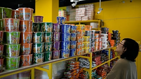 FILE. Chinese products are seen in a supermarket in downtown Mexico City. 24 July 2024.