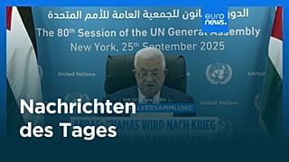 Nachrichten des Tages | 26. September 2025 - Mittagsausgabe