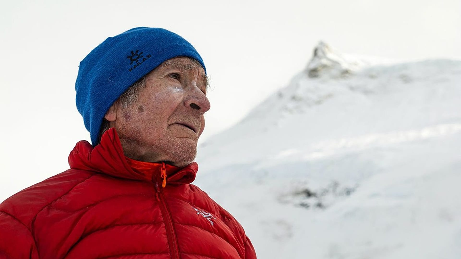 Carlos Soria em Manaslu, setembro de 2025