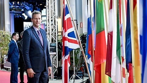Nathan Gill podczas swojej pierwszej kadencji w Parlamencie Europejskim