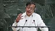 Gustavo Petro durante su ponencia en la Asamblea General de las Naciones Unidas, septiembre 2025, NY, EE.UU.