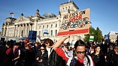 Berlin: 50.000 Menschen demonstrieren gegen den Krieg in Gaza