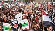Manifestações contra a guerra em Gaza 