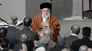 علی خامنه‌ای در جمع مسئولان جمهوری اسلامی