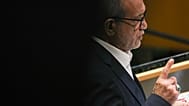 الرئيس الإيراني مسعود بيزشكّيّان يتحدث خلال الدورة الثامنة والثمانين للجمعية العامة للأمم المتحدة، يوم الأربعاء 24 سبتمبر 2025، في مقر الأمم المتحدة.