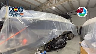 Fotos de la operación policial.