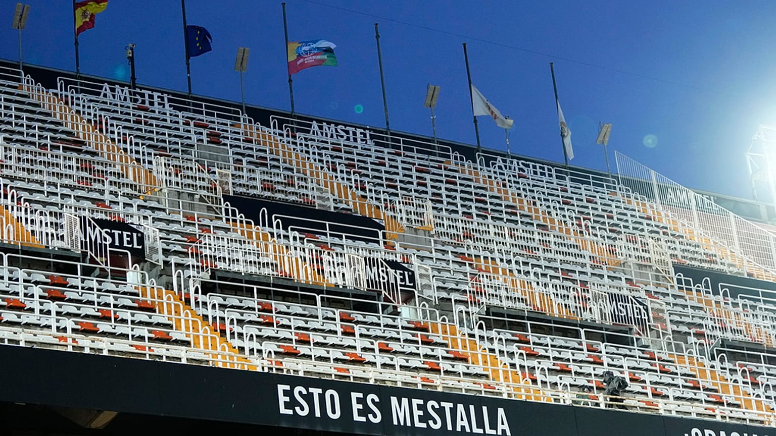 Foto del estadio de Mestalla