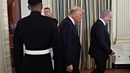 ABD Başkanı Donald Trump, İsrail Başbakanı Binyamin Netanyahu ile birlikte Beyaz Saray'da, 29 Eylül 2025