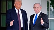 ABD Başkanı Donald Trump, İsrail Başbakanı Binyamin Netanyahu ile birlikte Beyaz Saray'da, 29 Eylül 2025