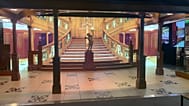 Décor du grand escalier de la première classe du Titanic