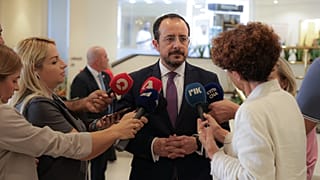 Ο Νίκος Χριστοδουλίδης