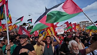 La manifestazione organizzata a Roma il 22 settembre a favore della Palestina