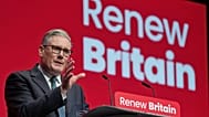 Britain's Prime Minister Keir Starmer gestures as he gives his keynote speech at the annual Labour Party conference in Liverpool, 30 September, 2025