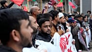 Miles de migrantes protestan contra el racismo el pasado 11 de enero de 2025 en las calles de Lisboa