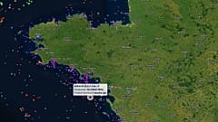 Die Position des Pushpa oder Boracay am 1. Oktober. Erfassung www.marinetraffic.com
