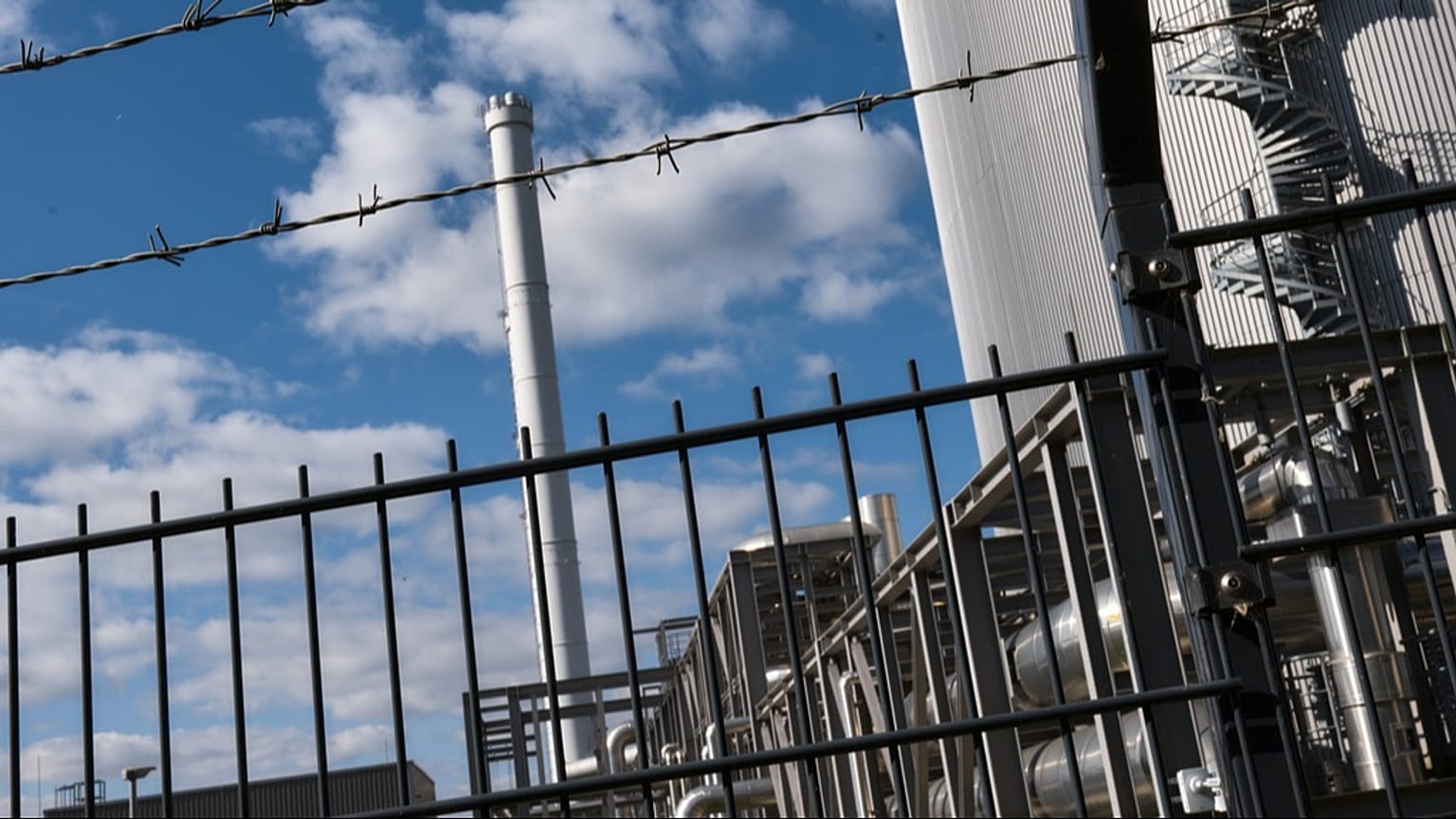 Das Küstenkraftwerk des kommunalen Energieversorgers in Schleswig-Holstein, Deutschland, 1. Oktober 2025