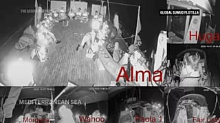 Activists on board a flotilla sailing toward Gaza say the Israeli navy has begun intercepting them as they approach the Palestinian territory, 1 October, 2025