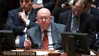 Russian Ambassador to the United Nations Vassily Nebenzia