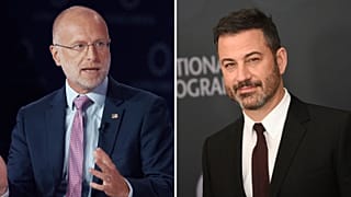 Trump’s FCC Chair Brendan Carr (left) to testify to Senate panel after Jimmy Kimmel suspension backlash