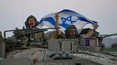 Izraeli páncélos a gázai övezetben
