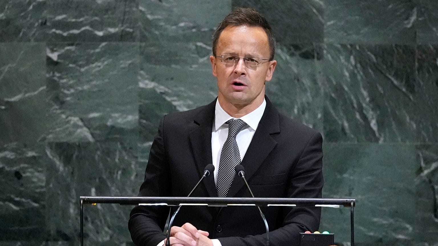 Szijjártó Péter az ENSZ-ben