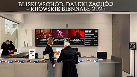 Kyiv Biennale 2025 at the Museum of Modern Art in Warsaw.