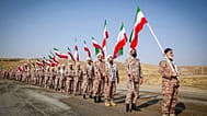 القوات البرية للحرس الثوري، خلال مناورة شمال غربي إيران، بتاريخ 17 أكتوبر 2022.