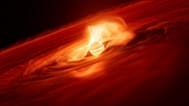 Gas guzzling rogue planet expanding at record-breaking rate