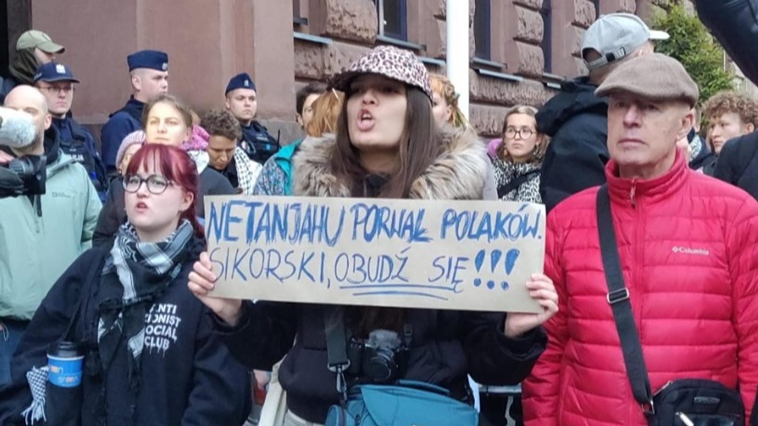 Protest przed Ministerstwem Spraw Zagranicznych w Warszawie, 2.10.2025
