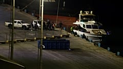 Το πλοίο στο λιμάνι της Λάρνακας